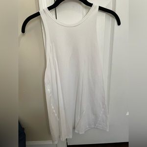 Lululemon tie back tank- white